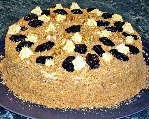 Торт Рыжик - пошаговый рецепт с фото